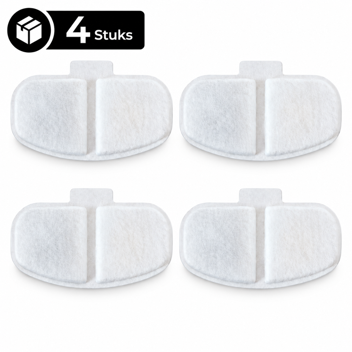 Zedar WF300 Filter - 4 stuks - Filter set voor drinkfontein