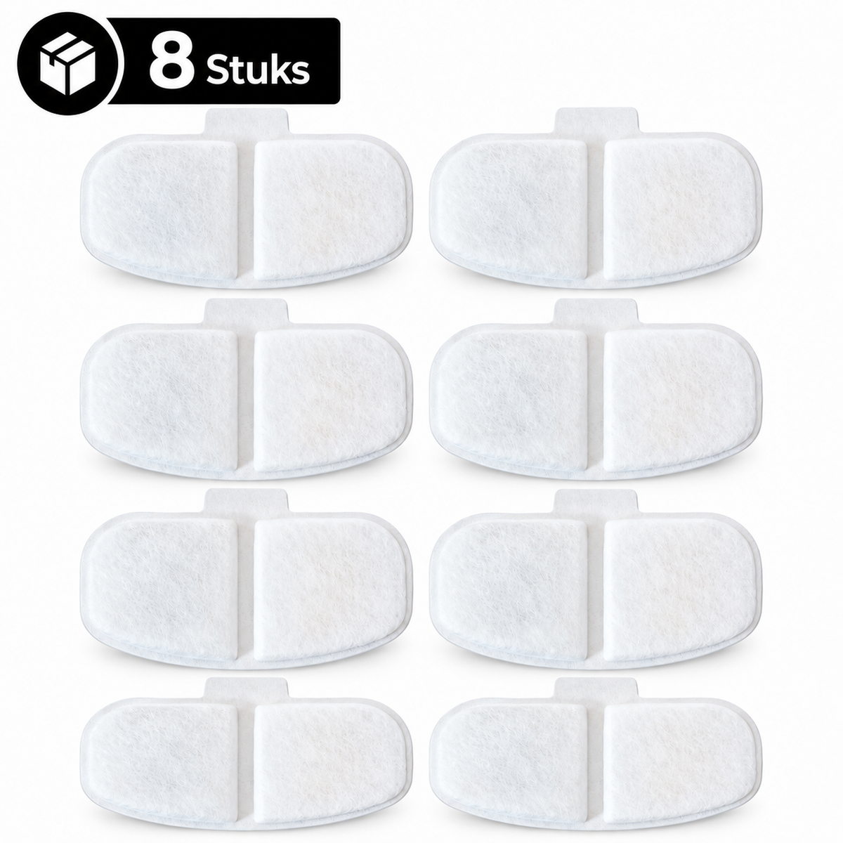 Zedar WF300 Filter - 8 stuks - Filter set voor drinkfontein