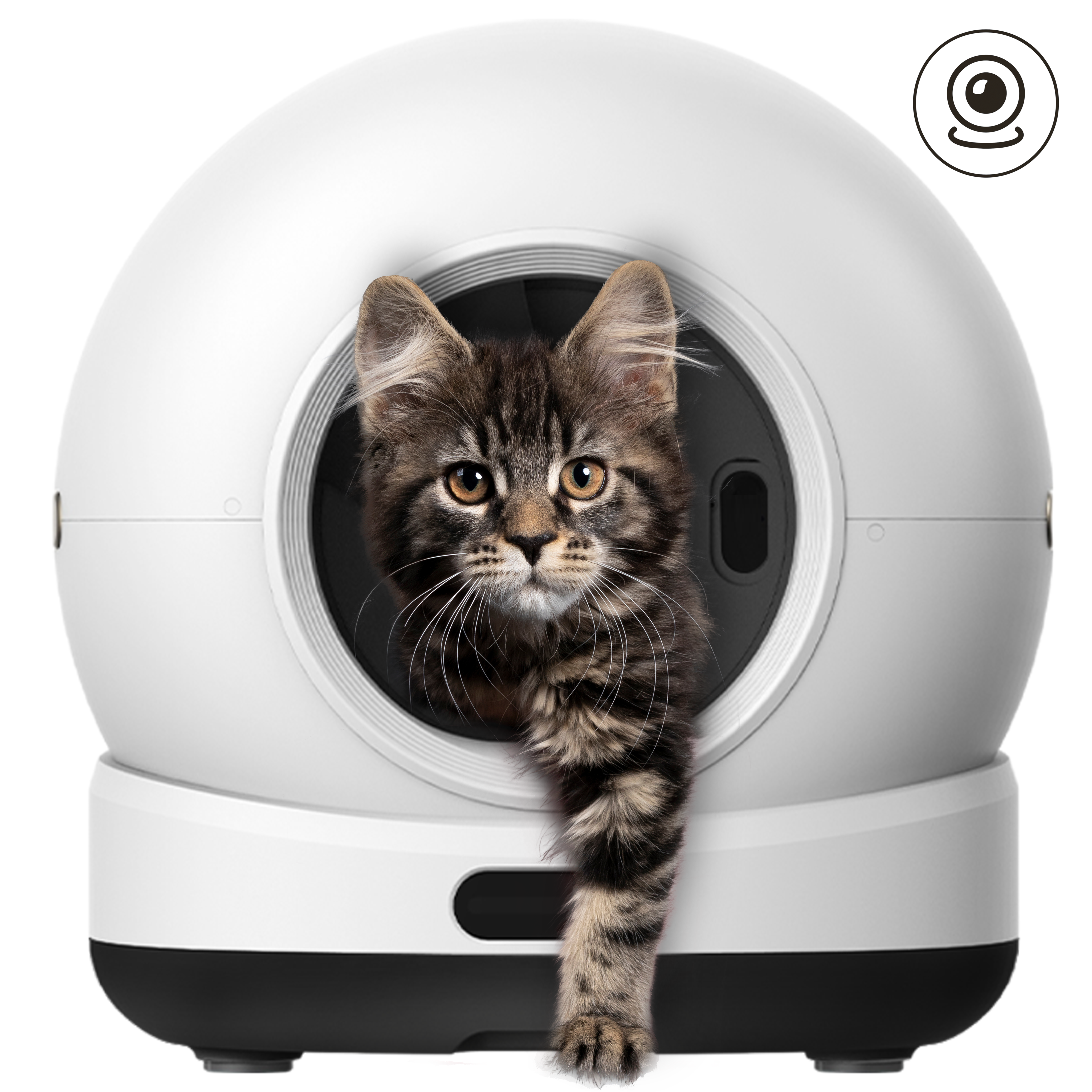 K1200 PRO+ Automatische kattenbak met camera