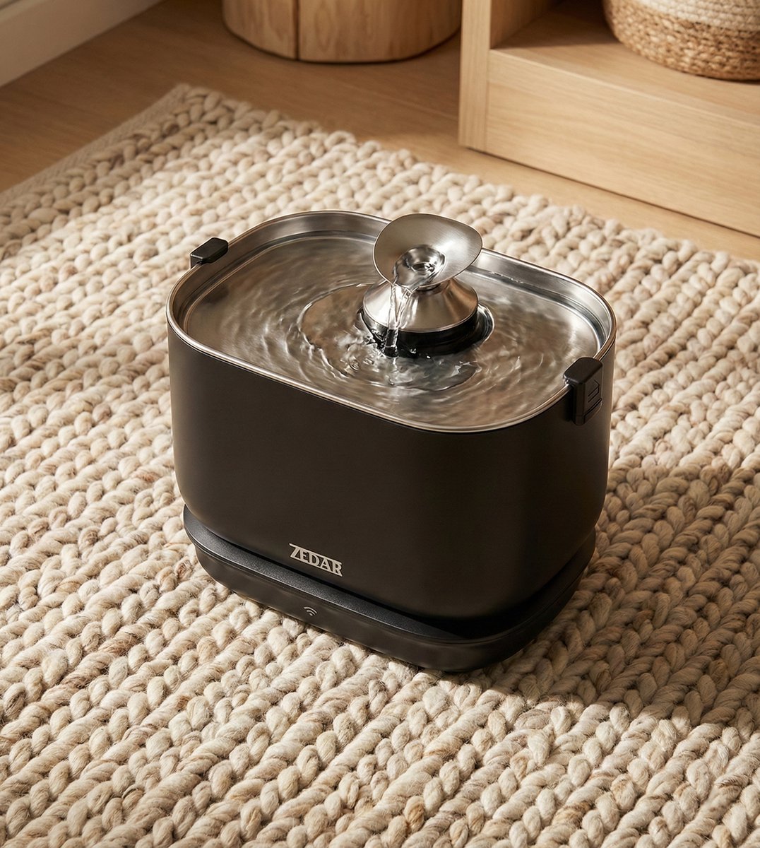 Zedar WF600 drinkfontein in interieur