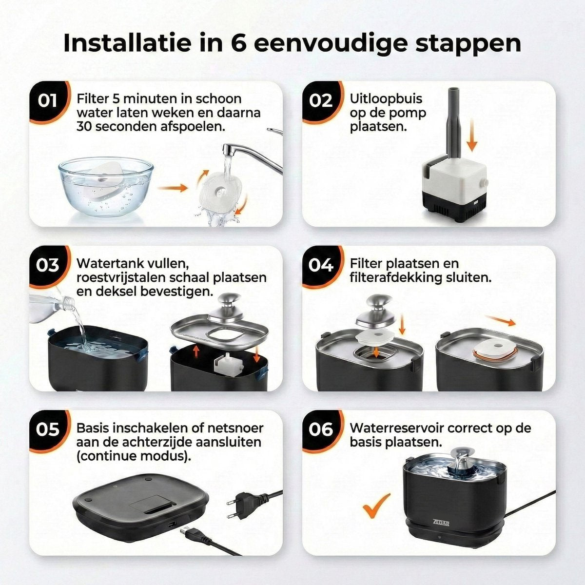 WF600 Drinkfontein met APP