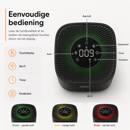 L600 Luchtreiniger met APP