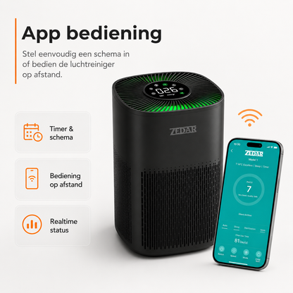 L600 Luchtreiniger met APP