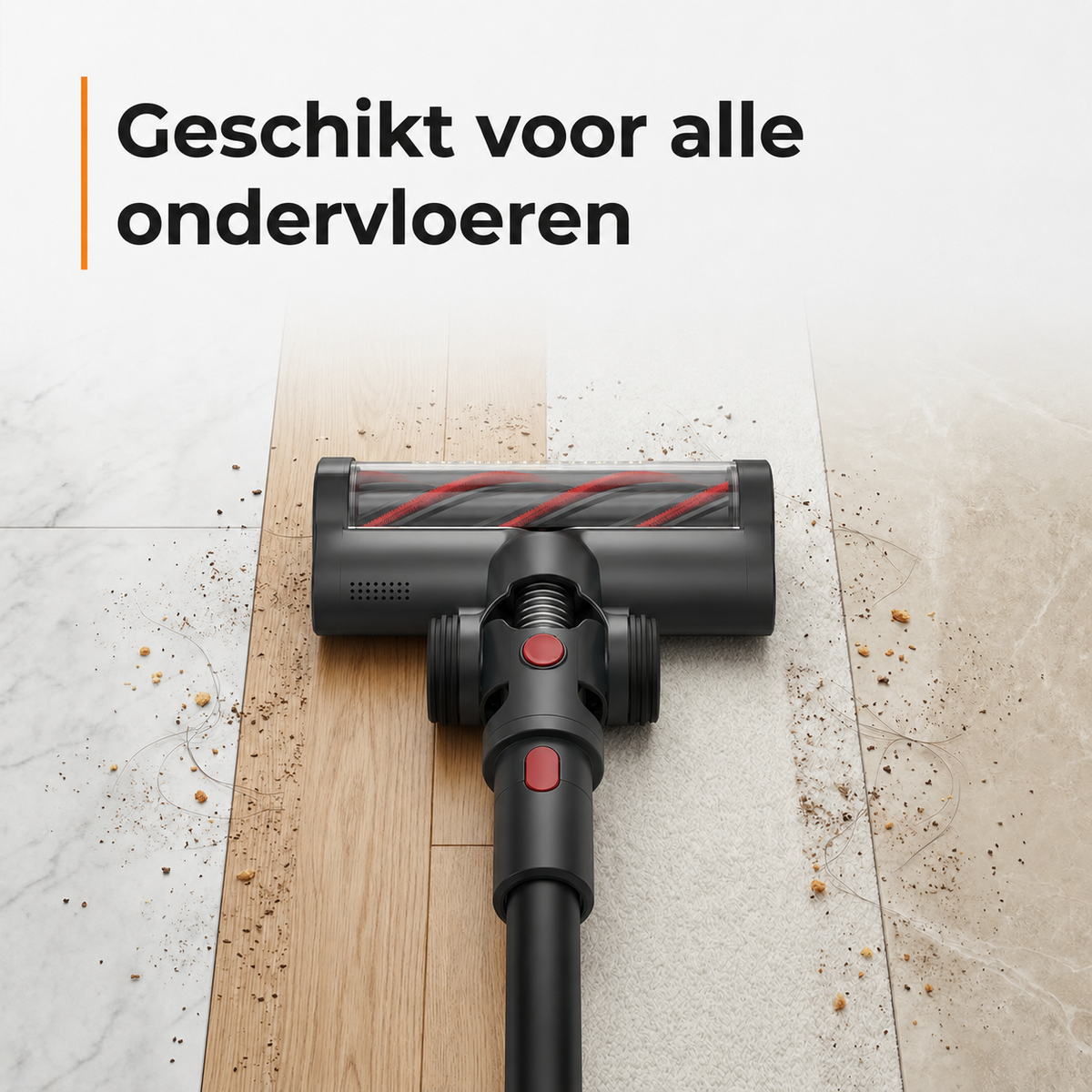 Zedar S900 geschikt voor alle ondervloeren
