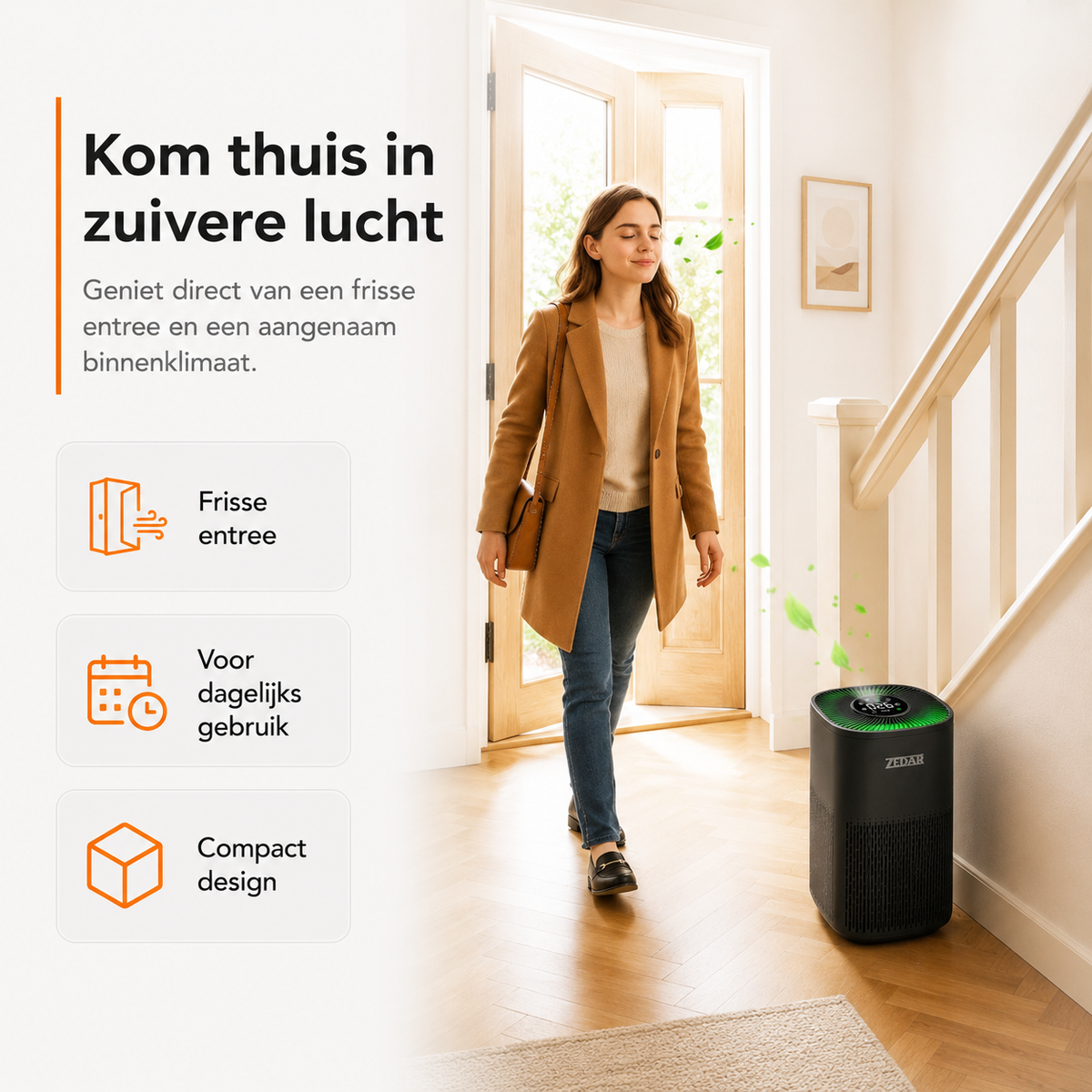 Zedar L600 voor ruimtes tot 36 vierkante meter