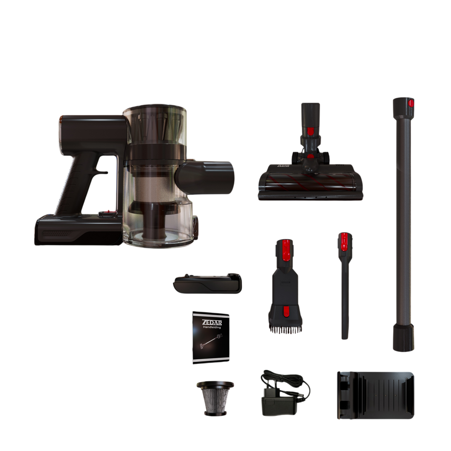 Zedar S900 Lieferumfang