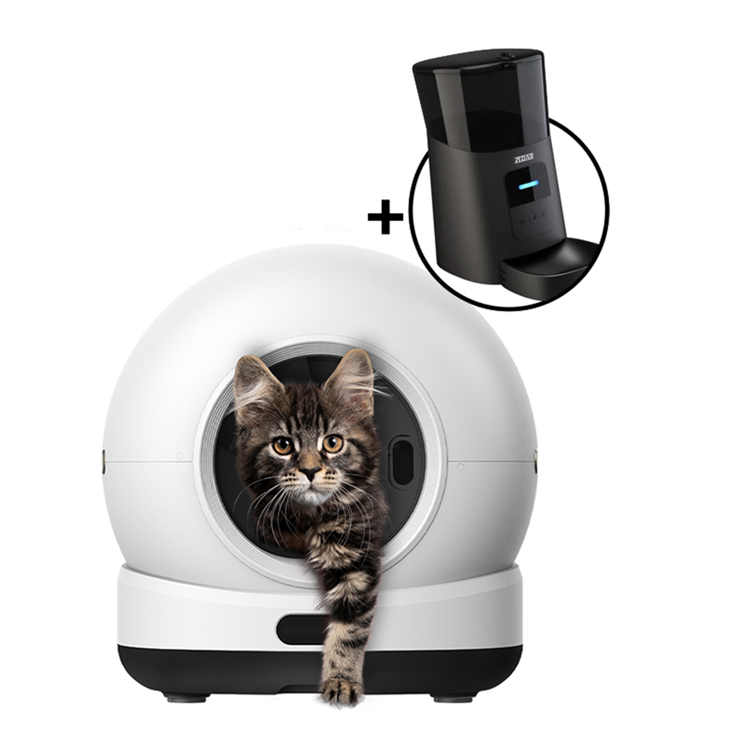 K1200 PRO  Automatische kattenbak + PRO Service + GRATIS A600 t.w.v. €69,-