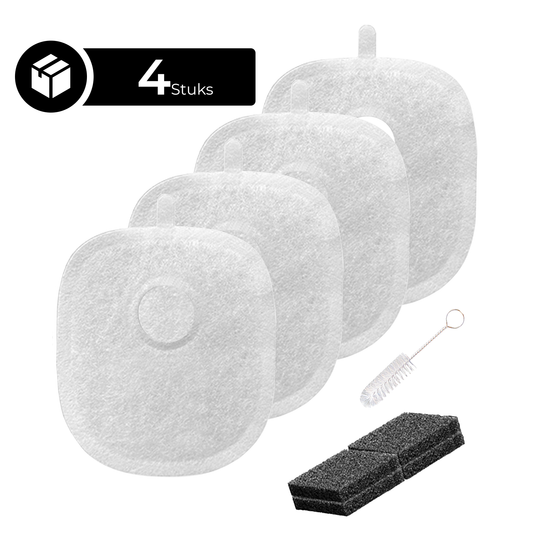 Zedar WF600 Filter - 4 Stück - Filterset für Trinkbrunnen