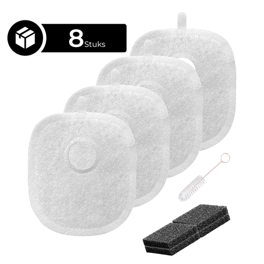 Zedar WF600 Filter - 8 Stück - Filterset für Trinkbrunnen