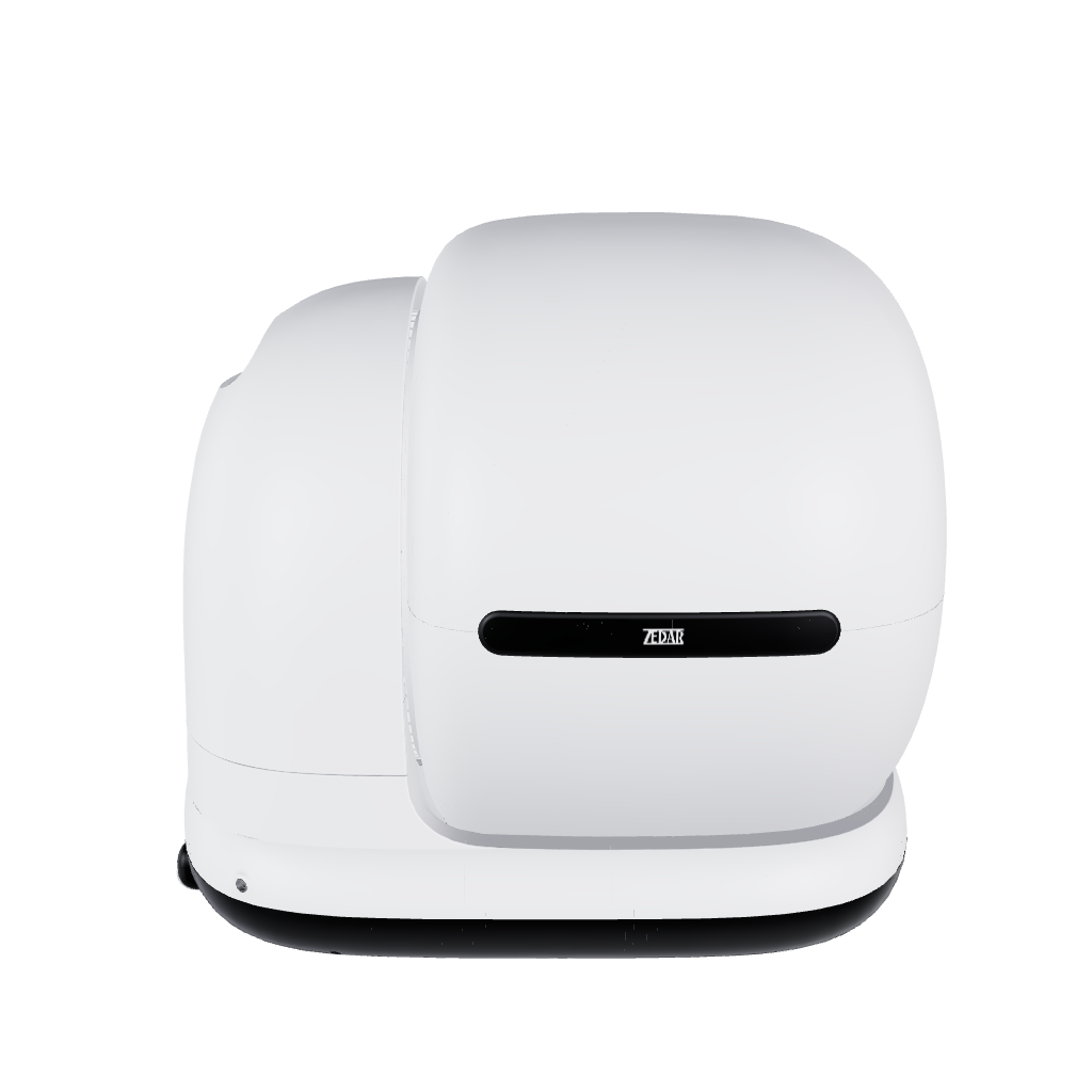 K1200 Automatische en zelfreinigende kattenbak 3D view