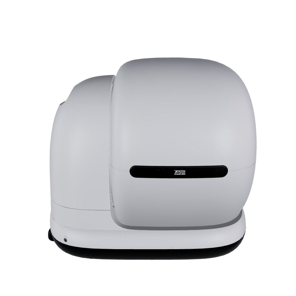 K1200 Automatische en zelfreinigende kattenbak 3D view